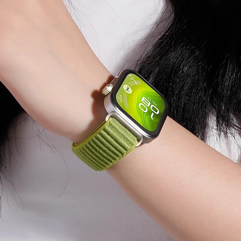 Для Huawei Fit 3 Fit 4 Pro Нейлоновый петлевой ремешок Спортивный браслет для Huawei Watch Fit 4 Ремешок для часов Дышащий ремешок для смарт-часов