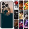 Черный силиконовый чехол для ZTE Blade V70 Design 4G Чехол для телефона Мягкая задняя крышка из ТПУ Для ZTE Blade V70 Design Чехлы Задняя крышка Para