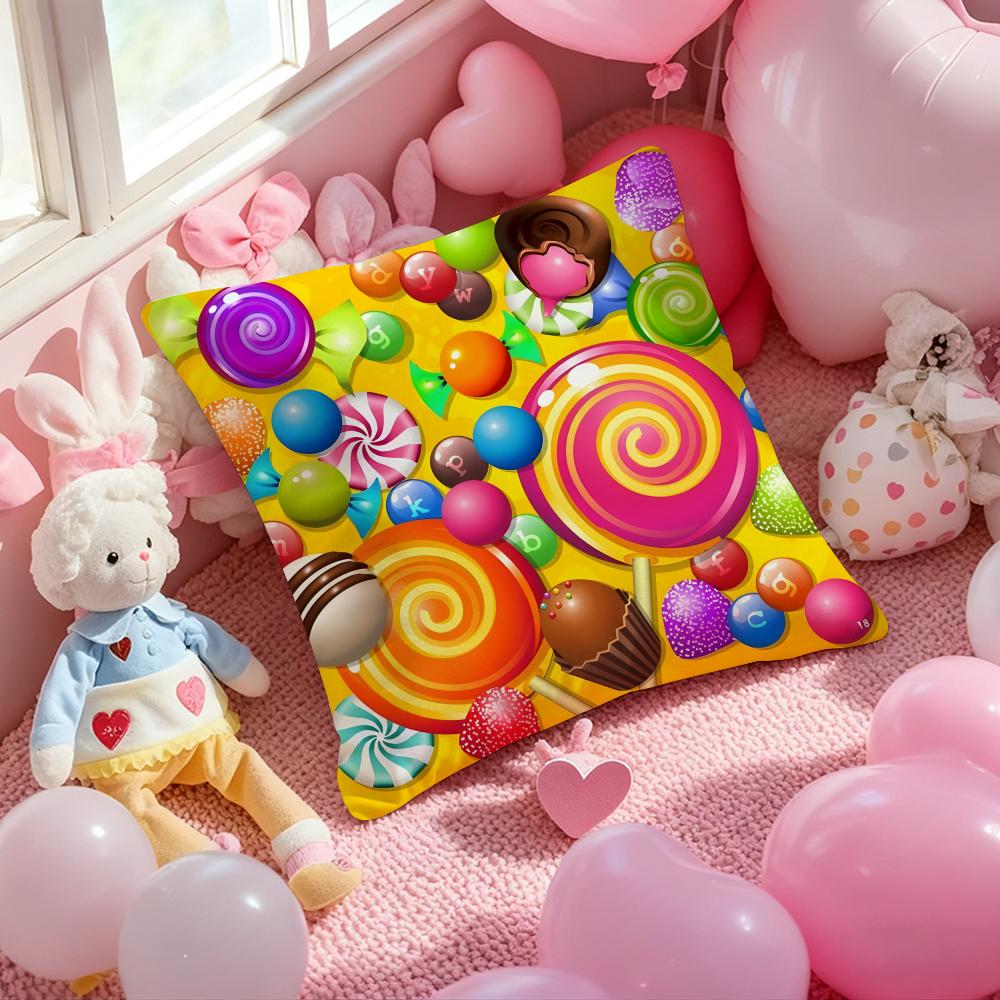 Игры C-Candy Crush Sagaes Наволочка с принтом узора Подушка для гостиной Дивана и Декор спальни