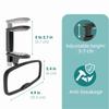 Shatterproof Clip on Car Mirror for Baby Safety Baby Observation Mirror  Newborn Supervision