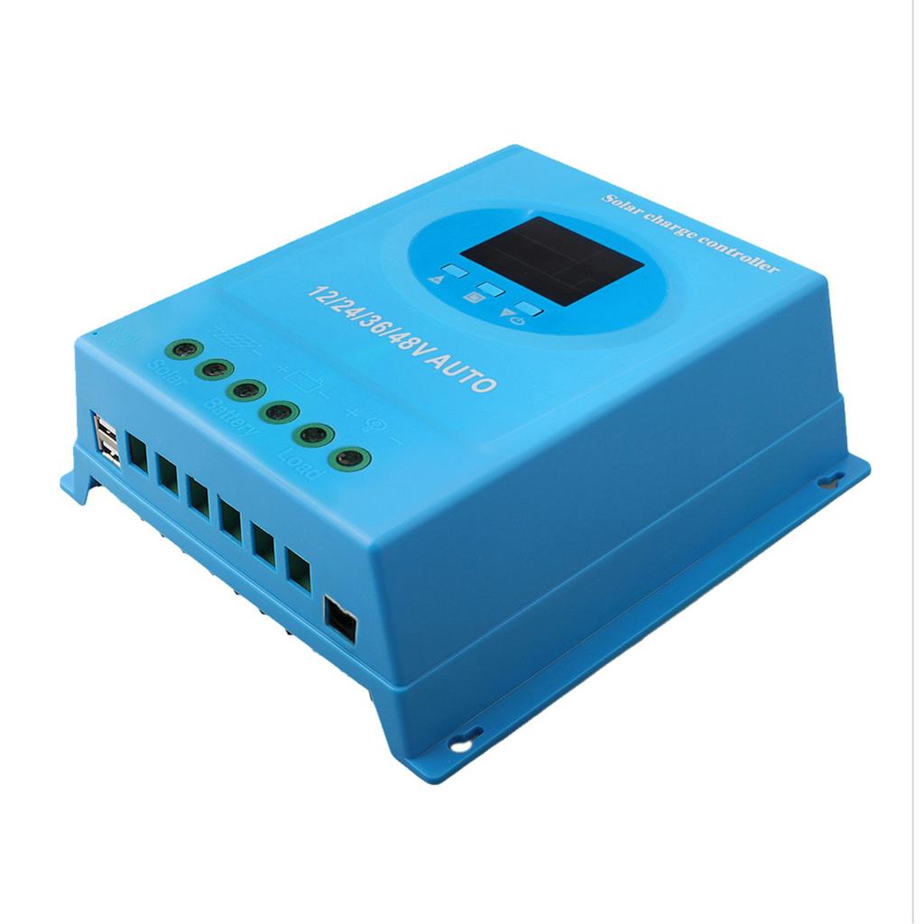Контроллер заряда солнечной батареи MPPT 150A 12В 24В 36В 48В Автоматическая адаптация Контроллер заряда с ЖК-дисплеем с подсветкой