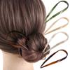 Design Tool Headdress U Shape Hairpin Acetic Acid Hair Stick Women Hair Accessories Chinese Hairpin
