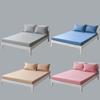 Non-Slip Washed Cotton Fitted Bedspread, Dustproof Mattress Cover 1.8m