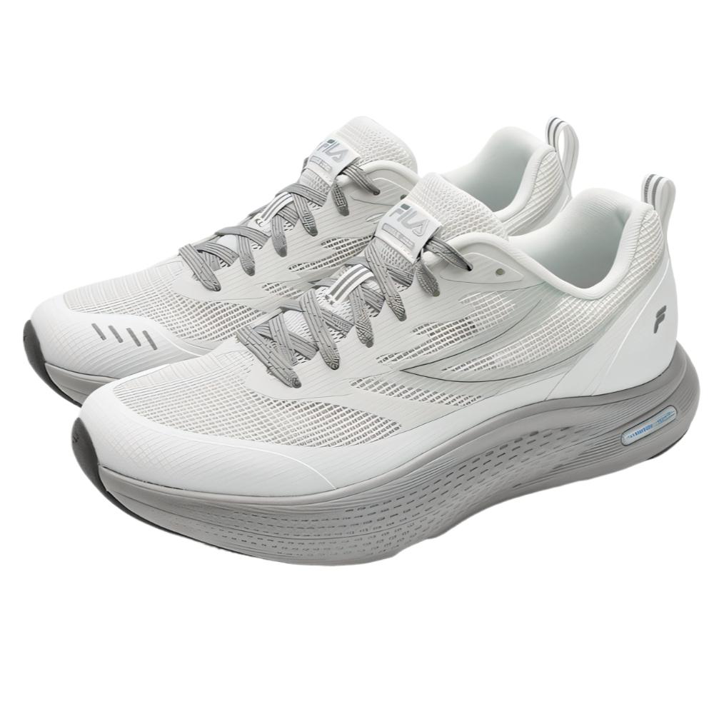 Fila Nuvole Jog 1 Модные Повседневные Классические Простые Сетчатые Кроссовки с Низким Верхом для Бега Женские кроссовки Дождь-Туман-Серый A12W531122FNB
