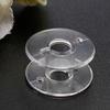 Empty Spool Plastic Convex Surface Plastic Sewing Machine Dedicated Thread StringPlastic Empty Bobbins Clear 10PCS Unique