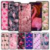 Pink Red Flamingo Phone Case For Xiaomi 13 12 11 Lite 12T 11T 10T 9T Mi Poco X5 M4 M3 X4 X3 Pro F5 F4 F3 GT 5G Black Cover Shell