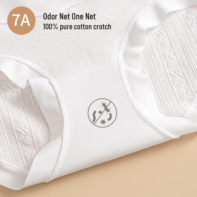 Женские хлопковые трусы-слипы для беременных с высокой посадкой и антибактериальной ластовицей