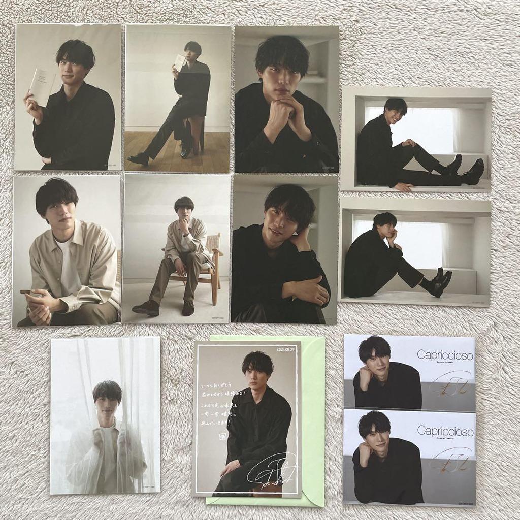 [USED] Sota Fukushi Message Card Postcard Photo Card