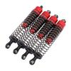 4Pcs RC Shock Absorber Set Damper with Screws 1 10 Remote Control Car Parts Aluminum Alloy 100mm Red