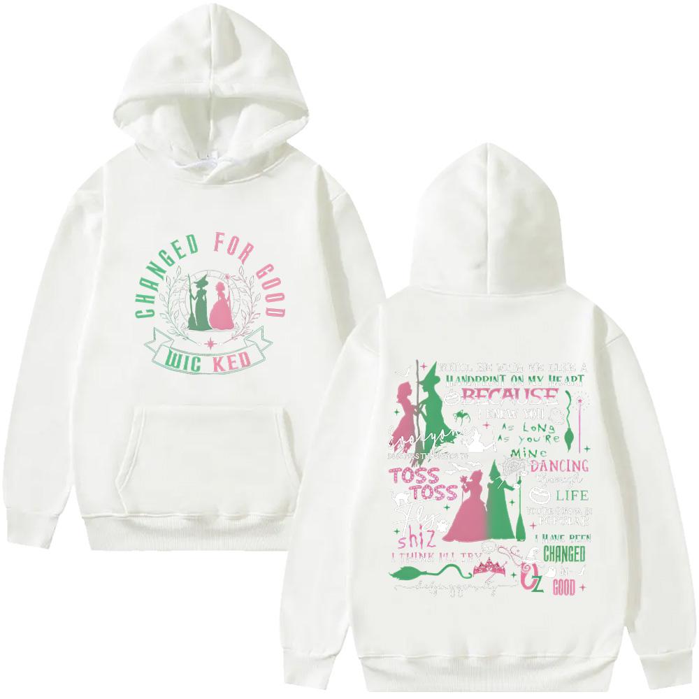 Злодейский для Добра Фэнтези Пуловеры Уникальный Новый Узор Универсальные Толстовки Принт Буквами Свитшоты Унисекс Худи с Длинным Рукавом