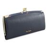 Женский кошелек Paul Smith длинный с застежкой темно-синий, (pwu765-30)