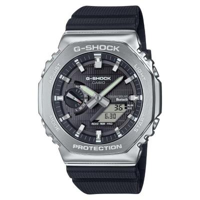 Casio Часы G-STEEL Аналогово-цифровые с подключением к смартфону и питанием от солнечной энергии Импортная модель GBM-2100-1A