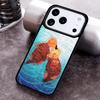 Чехол для телефона с узором морской выдры для iPhone 17, 16e, 15, 14, 13, 12, 11, Mini, Pro, MAX, мягкий силиконовый чехол