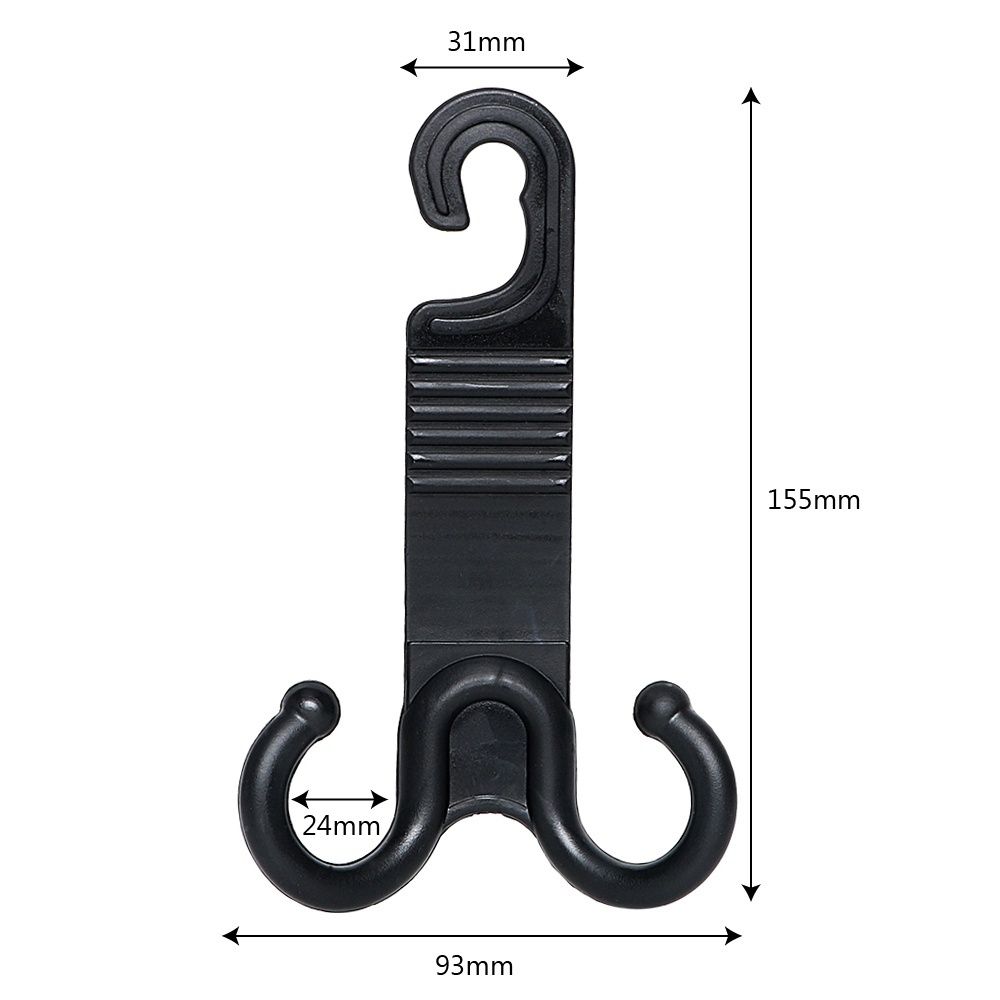 Bending Seat Back Food Holder Claw Type Car Cargo Hook Bag Clip Seat Headrest Hanger Hook