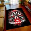 Sport Carpet Dart Target Printing Carpet Game Room Living Room Bedroom Area Non-slip Carpet Door Mat Birthday Rugs Gift Home