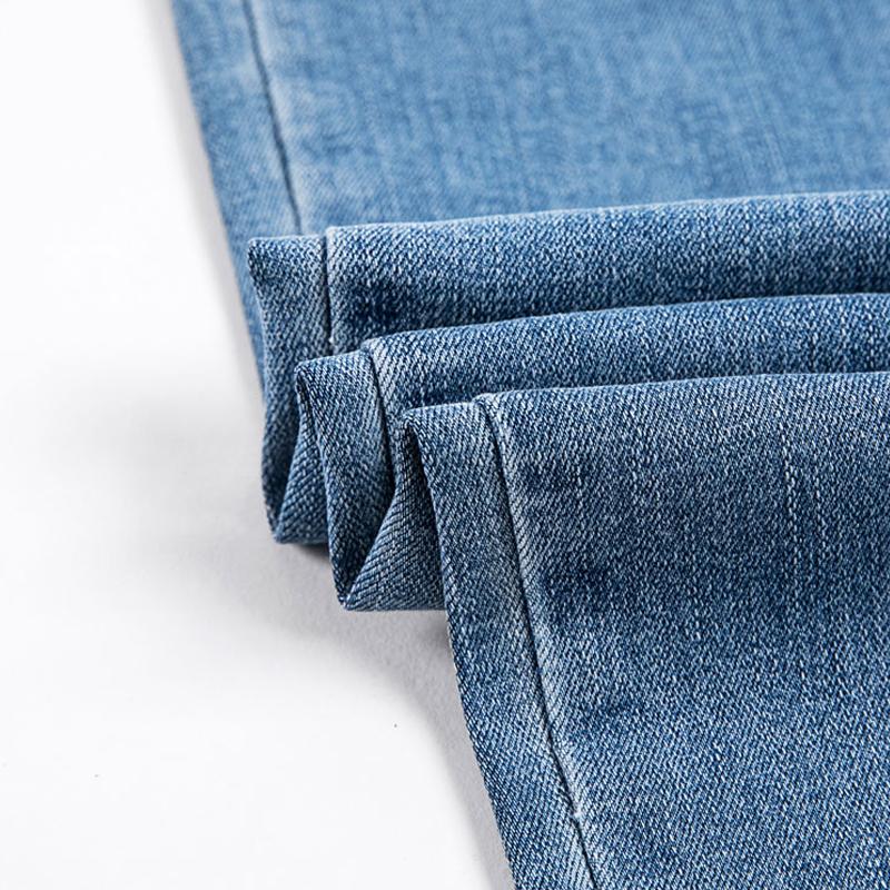 Новые корейские модные женские джинсы с высокой талией, эластичные обтягивающие тонкие повседневные простые джинсовые брюки-карандаш, женские весенне-осенние женские брюки, одежда 2951