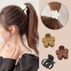 1 шт. милые заколки для волос с цветком для девочек, заколки-крабы, женские шпильки, заколки-крабы, держатели для хвостиков, головные уборы, аксессуары для волос