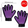 A pairPet Hair Remover Gloves Cat Dog Massage Bathing Cleaning To Bathe Dogs Hair Comb Glove Massage Grooming Dogs Cats Supplies