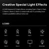 Godox LC30D Litemons Настольный светодиодный светильник для видео Компактный заполняющий светильник для фотографий Мощность 33 Вт 5600 К Цвет