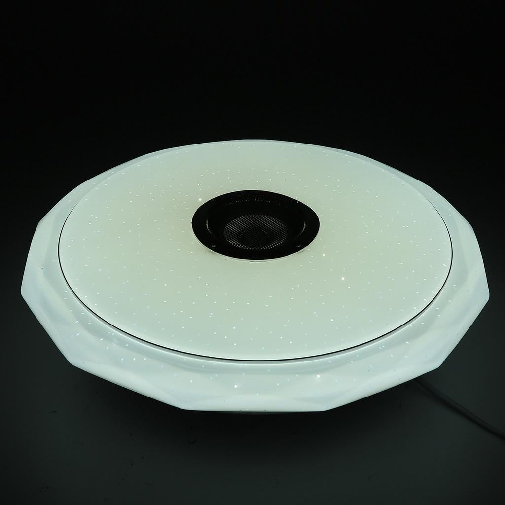 200 Вт Wi-Fi Современные светодиодные потолочные светильники RGB Домашнее освещение Приложение Bluetooth Музыкальный свет Лампы для спальни Смарт-диммируемая музыкальная потолочная лампа