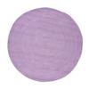 Living Room Rug In Reversible Cotton Rope Effect Purple Diam.120