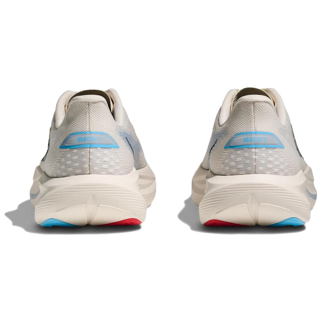 Hoka One One Mach 7 Легкие Стабильные Подходящие Дышащие Беговые Кроссовки Женские кроссовки Снежно-Белый Небесно-Голубой 1171938-ASRN