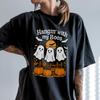 Hanging With My Boos Ghost Pumpkin T-shirt | Comfort Colors 1717 | Cute Halloween Shirt | Spooky Season Tee | Ghost Friends Fall Gift