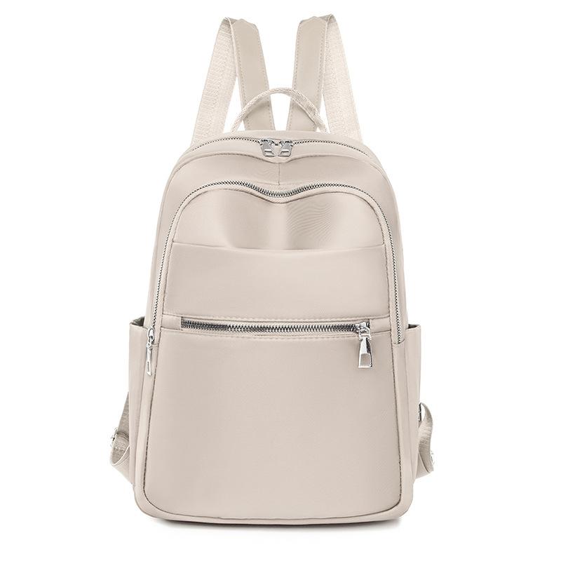 New Summer Simple and Lightweight Commuting Backpack Large Capacity Computer Bag Oxford Cloth Casual Women's Backpack