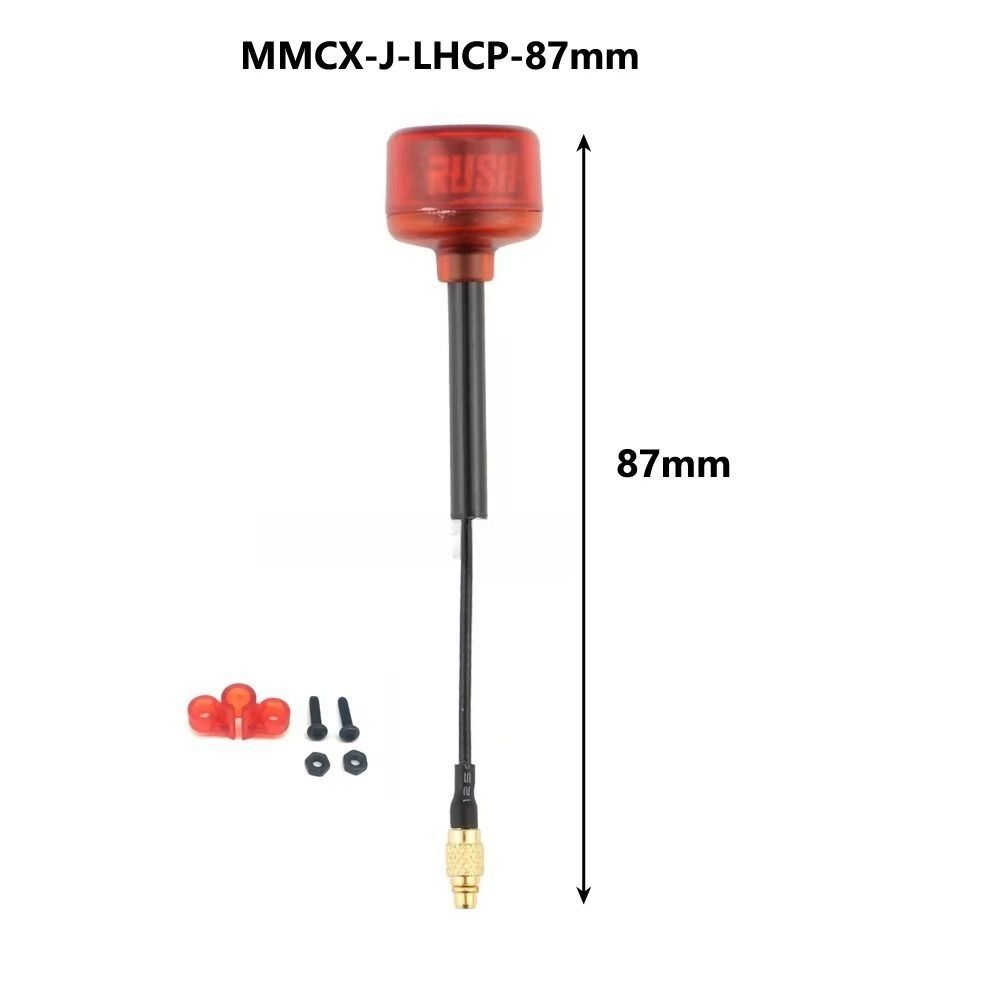 Антенна Rush Cherry FPV 5.8G SMA MMCX UFL Запчасти для RC Дрона для RC Машины Квадрокоптера