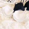 New Women Underwear Sexy Hollow Push Up Bra Set Lace Flowers Embroidery Brassiere and Panties Set Female Black Romantic Lingerie