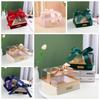 with Ribbon Acrylic Gift Box Square Bow Present Box Hand Gift Box  Birthday Party