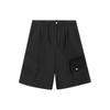 SS22 Solid Color Pocket Loose Casual Shorts Men Bottoms Black AKSS077-4