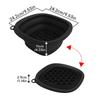 Built-in Ice Tray Face Ice Bath Bowl Silicone Skincare Washbasin Portable Ice Basin  Beauty Tools