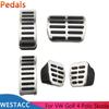 Car Pedals Accelerator Brake Pedal Cover for Volkswagen VW Polo Beetle Jetta MK4 Bora Golf 4 Vento for Skoda Octavia 1U
