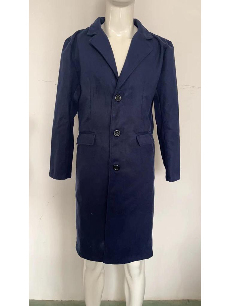 Available Now: New Five-Color Men's Woolen Trench Coat