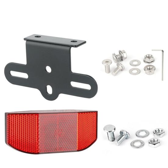 1 комплект велосипедного отражателя, комплект велосипедных передних и задних отражателей высокой видимости, велосипедный безопасный предупреждающий отражатель для улицы