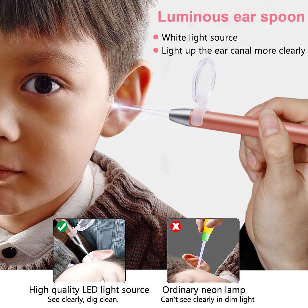 Professional Ear Cleaner Ear Wax Remover Ear Care Tool Ear Spoon Magnifier Ear Pick Ear Pick