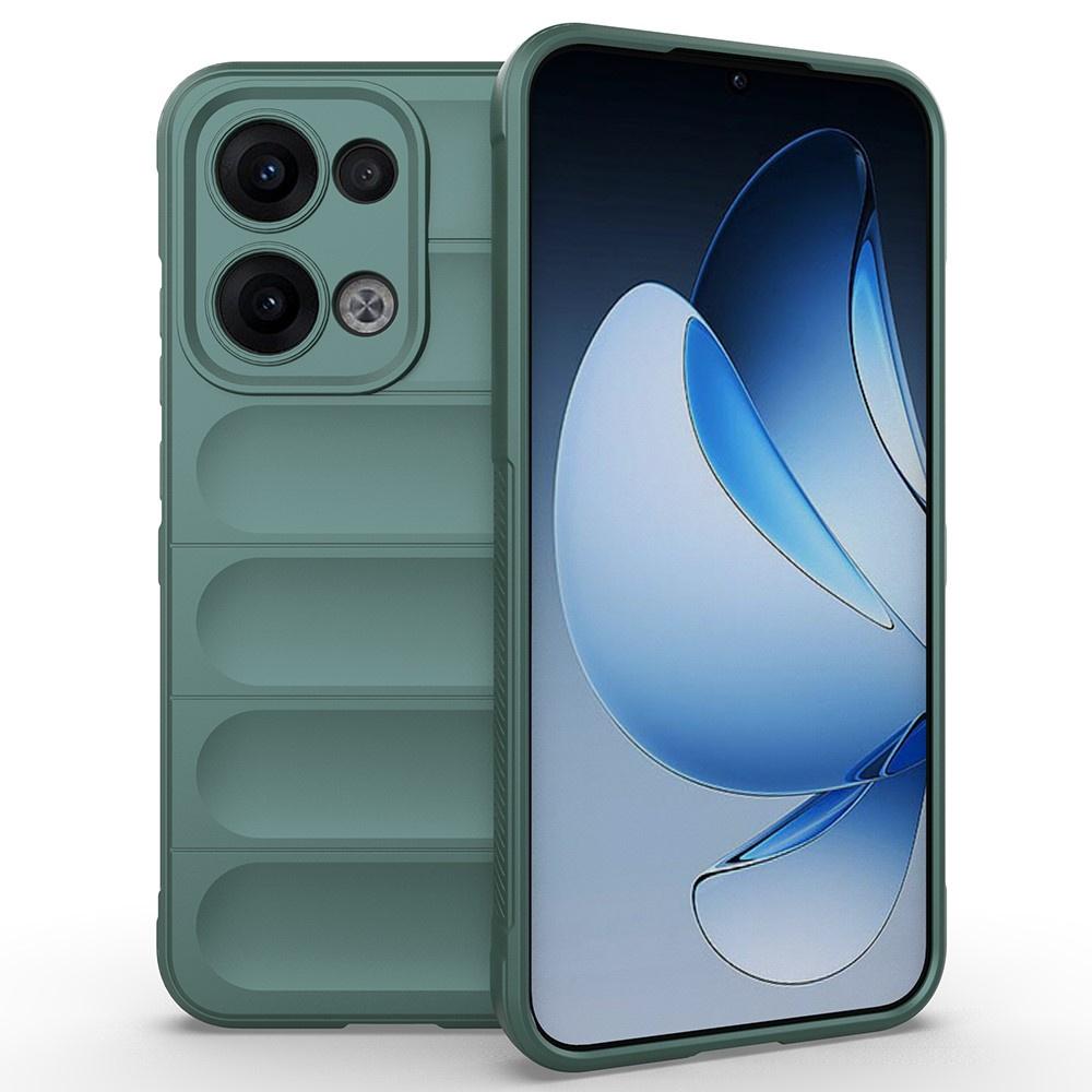 Oppo Reno 13 Gaming Shockproof Case, Green