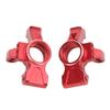 2Pcs Metal Aluminum Alloy Rear Knuckle Arm Hub Carrier for   4‑Tec 2.0 3.0 1Celsius10 RC Car Upgrade Parts Accessories