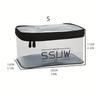 Waterproof Fishing Tackle Storage Box Portable Fishing Accessory Organizer Case