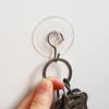 10Pcs/set Bathroom Wedding Supplies Rubber Glass Clear Sucker Wall Hook Suction Cup Transparent