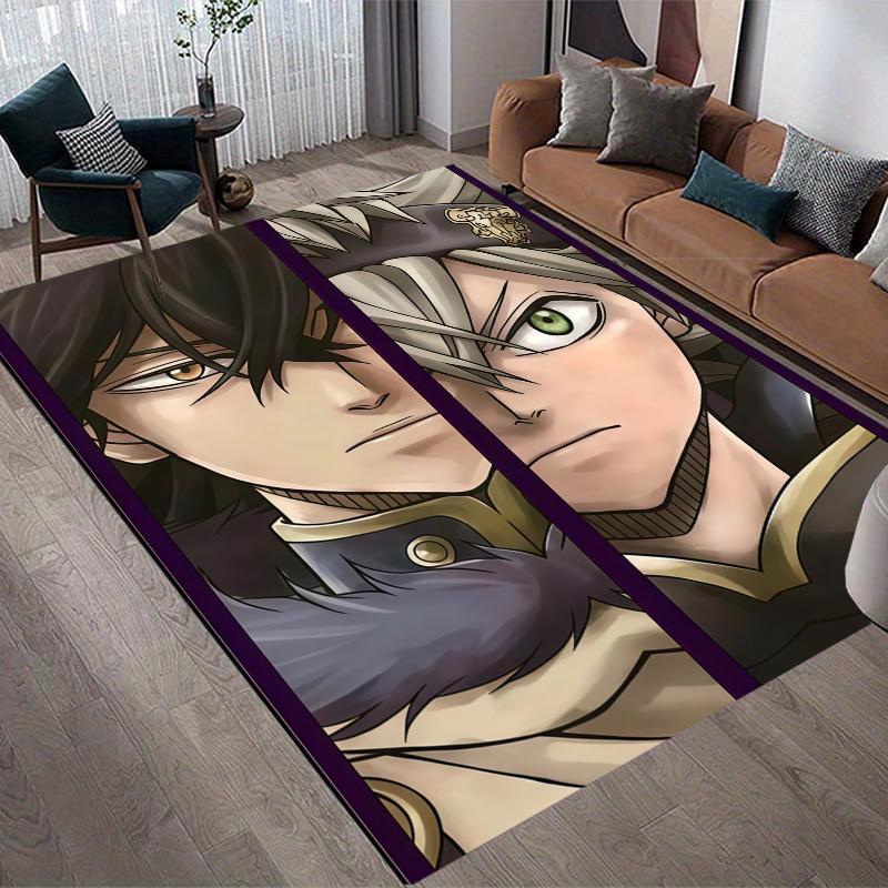 Yuno&Asta Home Sofa Decoration for Living Room & Bedroom, Non‑Slip Play Flannel Floor Mat for Game Room