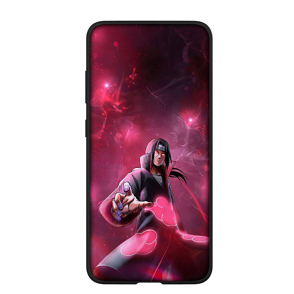 Чехол для Samsung Galaxy S25 S24 S23 iPhone 16 15 Xiaomi Redmi Note 14 13 12 16E X 11 Pro Max XR OPPO Moto Huawei Акацуки Итачи Учиха Саске Наруто