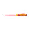 STAHLWILLE Insulated Flathead Thick X Wide X 100mm Shank Screwdriver, 0.8mm 4.0mm Length, 4660VDE-4N