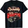 1950S Vintage Rockabilly Swing 50S Sock Hop Doo Wop Rocker Unisex T-Shirt