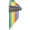 PB Swiss Tools Ball Head Long Hex Wrench Set Not (Rainbow) (Pack Included) 212ZLH-12RB