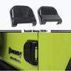 Для 19-22 Suzuki Jimny ABS-пластик с карбоновым покрытием Накладка на петлю задней двери багажника 2 шт.