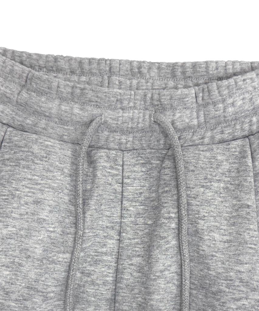 RAYFIKERS Deep Three-Pleat Wide Pants Mq6Pu192_Melange Grey