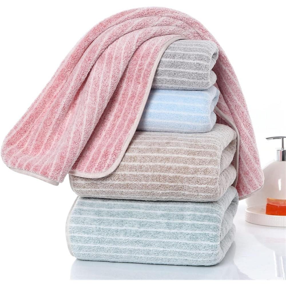 Coral Fleece Towelsthickened Face Towels, Household Absorbent Quick Drying, Soft and Lint Free