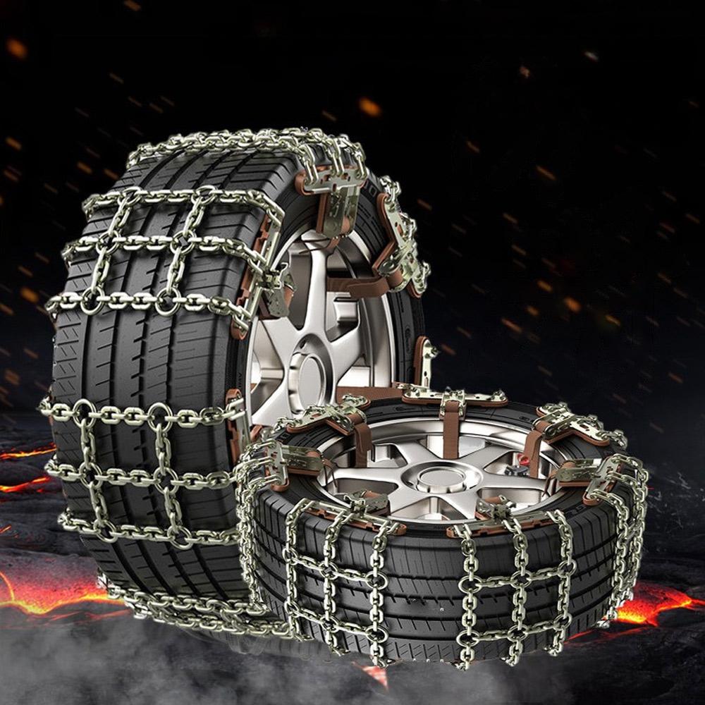 Автомобильные противоскользящие цепи для грязевой дороги, железные автомобильные шины, цепи противоскольжения, аварийные металлические шины для снега, грязи, песка